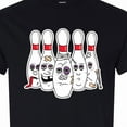 thumbnail image 4 of Inktastic Beat Up Bowling Pins T-Shirt, 4 of 5