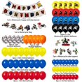 thumbnail image 2 of 87Pcs Motocross Birthday Party Supplies Dirt Bike Decorations Banner Cupcake Toppers Latex Balloons Set for Dirt Bike Extreme Sports Racing Party Boy Birthday Favor for Kids Teens Fans of Motocross, 2 of 2