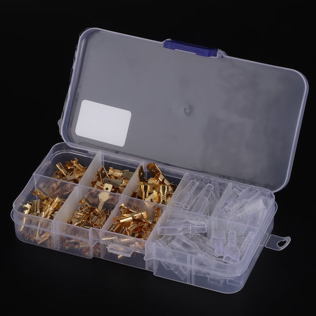 Conectores De Terminales, Pequeños, Livianos, Portátiles, Duraderos Y Resistentes, Conectores De Cables Eléctricos De 210 Piezas, Fáciles De Operar Para La Industria