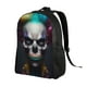thumbnail image 2 of Easygdp Modern Abstract Colorful Skull C Mochila Versátil y Elegante: Comodidad, Almacenaje y Durabilidad para la Universidad, Trabajo, Viajes y Uso Diario, 2 of 8