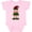 AD-Pink, variant on Merry Christmas Elf in Red and Green Plaid Boys or Girls Baby Bodysuit