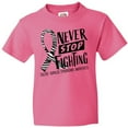 thumbnail image 3 of Inktastic Never Stop Fighting Ehlers-Danlos Syndrome Awareness Youth T-Shirt, 3 of 5