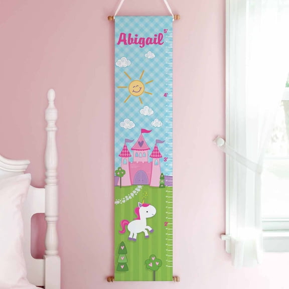 Personalized Princess Castle Growth Chart