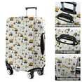 thumbnail image 5 of Cartoon Construction Vehicles Mixers White Pattern Luggage Cover Fashion Suitcase Cover Baggage Covers Fit 25-28 Inch Luggage (Go Travel), 5 of 5