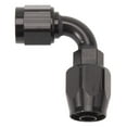 thumbnail image 2 of Russell Performance -12 AN Black 90 Degree Full Flow Swivel Hose End, 2 of 6