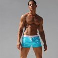 thumbnail image 4 of Swimwear Men Shorts Gym Short Quick-Drying Swimming-Trunks Spring Beach-Wear Bathing-Suit Summer Rash-Guard Sports Surf, 4 of 5