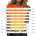 thumbnail image 3 of MEICHEN Women Letter Printing Round Neck Short Sleeve T Shirt Tops Casual Shirts Summer Fashion Clothing for Women, 3 of 9