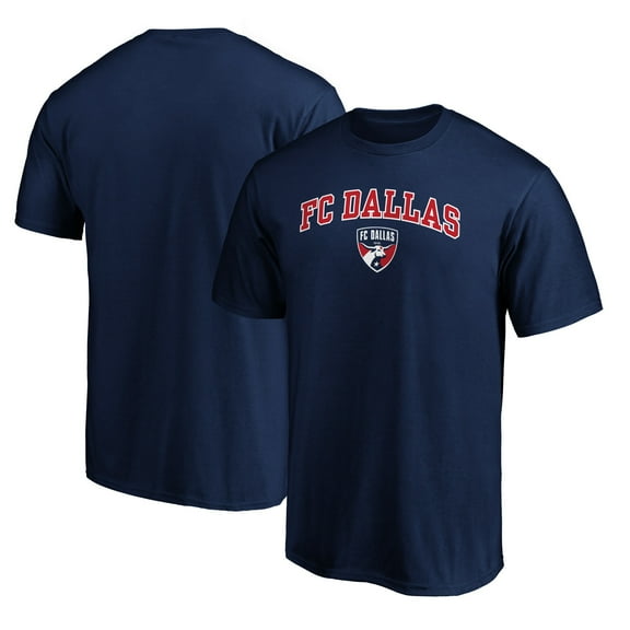 Men's Navy FC Dallas Heart and Soul T-Shirt