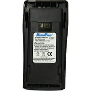 MaximalPower RB MOT NTN4497/4490(JP) Japan Sanyo Cell 1900mAh Li-ion Two-Way Radio Battery for Motorola CP040/140/160/200 (Black)
