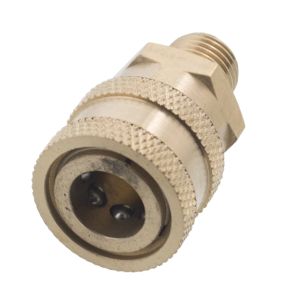 Erie Tools 1/4" MPT Male Brass Socket Quick Connect Coupler