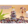 thumbnail image 3 of Chips de cristal Aquarium Gravel Rocks YATOJUZI, 450 g, 7 chakras, 3 of 6