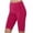 Hot Pink, variant on Feancey Biker Yoga Shorts for Women Knee Length High Waisted Gym Shorts Plus Size Casual Running Athletic Shorts Buttery Soft Leggings Gray M