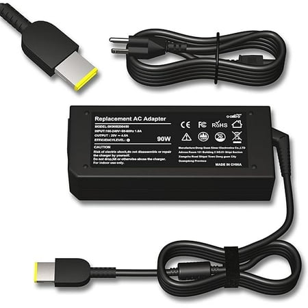 AoVoTo 90W Laptop Charger Compatible with Lenovo ThinkPad X1 Carbon T440 E431 G410 45N0237 45N0236 45N0239 344428U T431s Z510 PA-1900-081 0B46994 0B46995 Yoga 11s Flex 14 15D