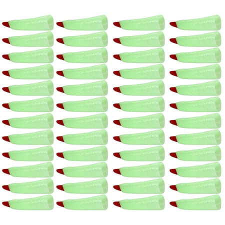 

50Pcs Halloween Witch Fingers Nails Cover Glowing Costume for Kids Adults
