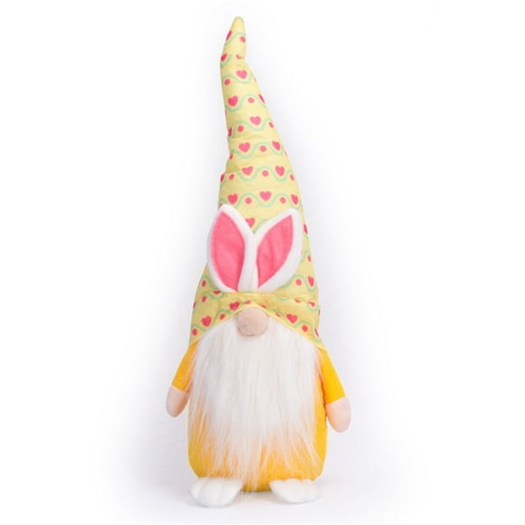 Pisexur Easter Bunny Decorations Spring Decor Easter Decorations Rabbit Faceless Dwarf Doll Window Home Decoration Ornaments Easter Basket Stuffers for Kids