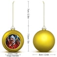 thumbnail image 2 of Terrifier Christmas Balls Ornaments Decoration Xmas Tree Hanging Ornament Pendant for Home Indoor Holiday Party Decor 1PCS, 2 of 8