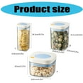 thumbnail image 5 of BQBQERT Vacuum Seal Container for Food Preservation Clear Snacks and Dry Goods Storage Jar Kitchen Organization Accessories, 5 of 16