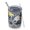 Navy Daisy Flower, variant on 12oz Tumblers Navy Daisy Flower Pattern Vacuum Insulated Stainless Steel Travel Tumbler Cups Mug with Lid and Straw for Beer,Coffee,Beverages with Cleaning Brush for Cold & Hot Drinks