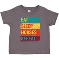 thumbnail image 3 of Inktastic Dressage Eat Sleep Horses Repeat Boys or Girls Toddler T-Shirt, 3 of 5