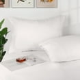 thumbnail image 5 of Lirex Pillowcases, 100% Cotton, 300 Thread Count, King Long 20x40, White, 2-Pack, 5 of 6