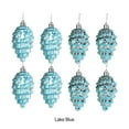 thumbnail image 3 of kurtrusly 8piece Christmas Decorations Exquisite Pine Cone Decorations For Magical Lake Blue 1Set, 3 of 5