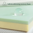 thumbnail image 5 of Zinus Spa Sensations Dual-Layer 4" Memory Foam Mattress Topper, Twin, 5 of 10