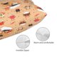 thumbnail image 3 of Fotbe Funny Sushi Funda de Almohada Decorativa Estilo Occidental, Lujo en Algodón, Fundas para Almohadas King, Cojín Estampado para Decoración del Hogar-20"x30", 3 of 6