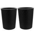 thumbnail image 6 of SWETRACE Recycling Bin Black Striped 2Pcs 8L, 6 of 8