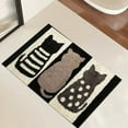 thumbnail image 4 of Hearth & Gear Soft Bathroom Rug Square Carpet For Entryway And Bathroom With Wool Material Really Soft Blanket Large Carpet for Bedroom Bedroom Rugs 8x10 Area Rug 9x6 Softest Throw Blanket in The, 4 of 6
