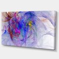 thumbnail image 3 of Designart Blue Mystic Psychedelic Texture Canvas Wall Art, 3 of 4