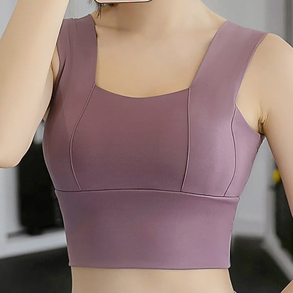 asdoklhq Sports Bras for Women,Training Sports Underwear Speed Dry Running Fitness Yoga High Strength Shock-proof Sports Bra