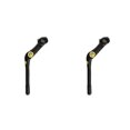 thumbnail image 1 of Soidarity Stem Road Bike Handlebar Accessories Stem Extension Negro 2piezas, 1 of 6