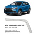 thumbnail image 3 of KIT De Parachoques Embellecedor De Parachoques Y Deflector De Aire Inferior Moldura Cromada Inferior Del Parachoques Delantero Para Outlander Sport GT LE SEL Tiras De, 3 of 8