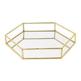 thumbnail image 2 of Uniek Felicia Metal Mirrored Ornate Trays, 2 of 5
