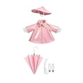 thumbnail image 4 of Divertido traje de ganso con impermeable que se ajusta a una estatua de 23 pulgadas. Accesorios de disfraz para el hogar. Rosa, 4 of 8