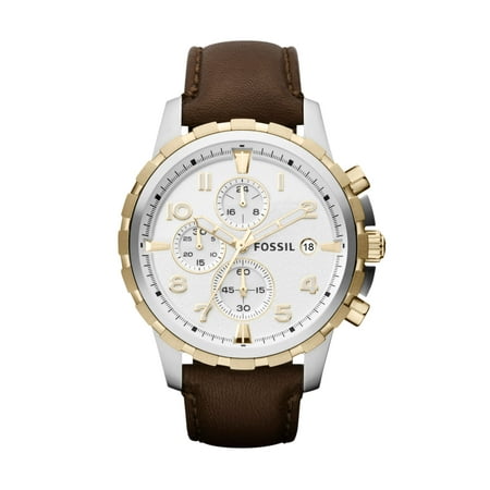 UPC 691464976170 product image for Fossil Men's Dean Chronogprah Brown Leather Watch FS4788 | upcitemdb.com