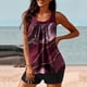 thumbnail image 3 of Traje de Baño de Dos Piezas para Mujeres Traje de Baño Conservador con Correa de Espalda Y Control Del Vientre, Conjuntos Cortos de Playa para Mujeres, 3 of 6