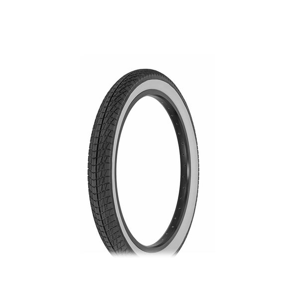 Bike Tire 20 x 2.40 Black/White Side Wall R-4602