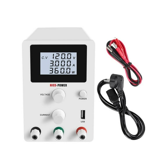 7 Modes 120-V 3A Adjustable Power Supply Bench Mini Digital Power Bench Source Switching DC Lab Power Supplies Input 220-V 50Hz ,Low-loss