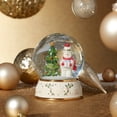 thumbnail image 2 of Lenox Happy Holly Days Porcelain Snow Globe, 2 of 3