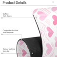thumbnail image 4 of Yayeee Faucet Mat for Kitchen Sink 14.7" Diatomite Long Splash Guard Pad, Geometric Love, 4 of 7