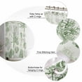 thumbnail image 6 of Sage Green Starfish Bathroom Curtain 72 Inch Shower Curtain with Hooks, Coastal Nautical Coral Rudder Shell Waterproof Polyester Bath Curtain Washable Bathtub Curtain 60''x 72'', 6 of 6