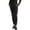 Black, variant on Scrubs For Women Jogger Scrub Pant Trinity Bottom with 6 Pockets, Mid-rise Pull-on Rib-knit Waistband HH003P, XS Petite, Navy