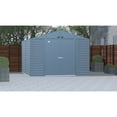 thumbnail image 2 of Arrow Select 10 x 12 x 8 ft Blue Grey Steel Storage Shed, 2 of 6