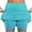 Sky Blue, variant on KIHOUT Summer Shorts Skirts for Women Gradient Mid-waist Sports Skirts Swimsuit Bottom, Size S-4XL