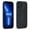 Black, variant on ELEHOLD Leather Case for iPhone 15 Pro Max Stylish Embossed Pattern Deisgn Ultra Slim Thin Scratch Resistant Shockproof Case Support Wireless Charging for iPhone 15 Pro Max - Purple