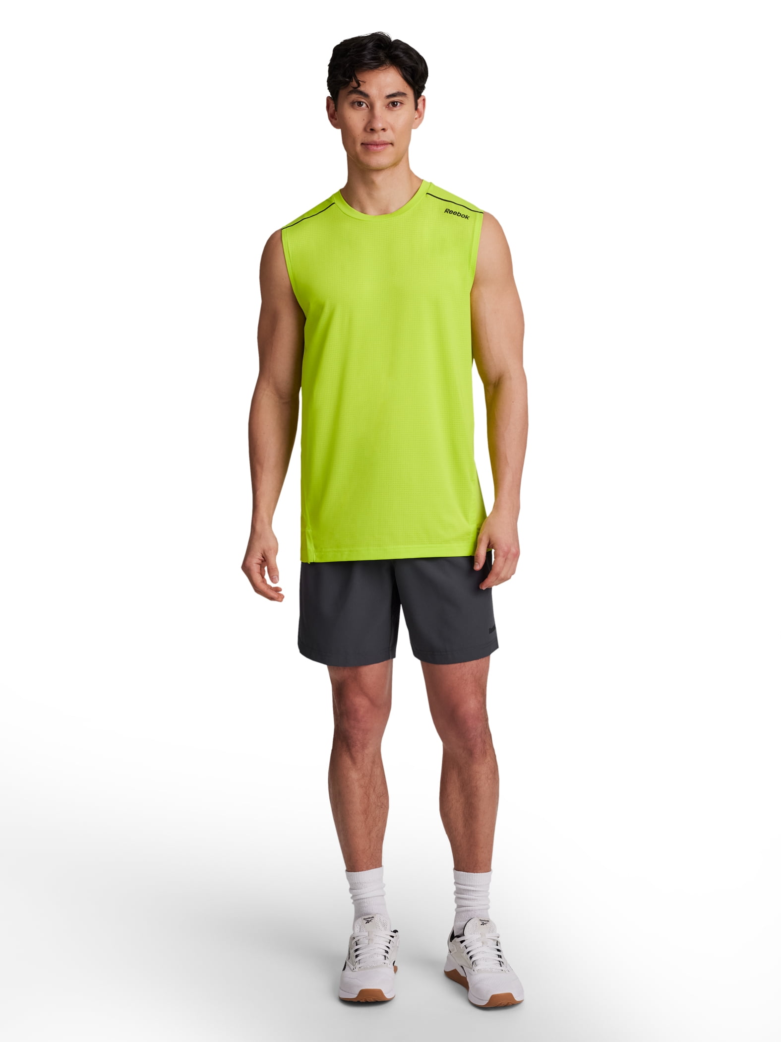 Reebok Men's and Big Men's Turboboost Sleeveless Muscle Tank Top, Sizes XS-5XL