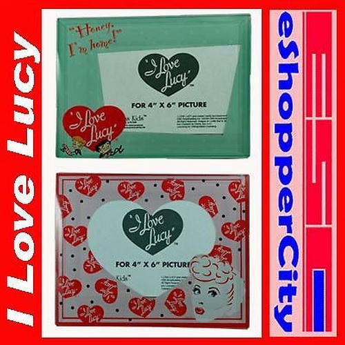 I Love Lucy Glass Picture Frame Set Of 2 4x6 Photo Star Honey M Home - I Love Lucy Picture Frame I Love Lucy Glass Picture Frame Set Of 2 4x6 Photo Star Honey M Home - I Love Lucy Picture Frame
