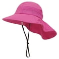 thumbnail image 2 of Yoyauz Children's Sun Hat UPF50+ Sunscreen Bucket Hat Toddler Summer Beach Play Cap with Neck Flap, 2 of 7