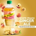 thumbnail image 3 of Schweppes White Peach Ginger Ale - Refreshing, Crisp, Delicious - 24, 20oz Bottles, 3 of 4
